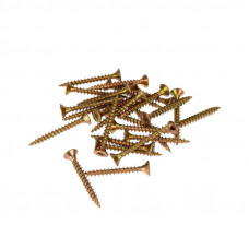 Саморез универсальный 4х35 мм, желтый цинк, упаковка поставщика (12000 шт/уп) KRANZ