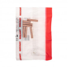 Гильза медная ГМ 6-4 (6мм² - Ø4мм) (в упак. 10 шт.) REXANT