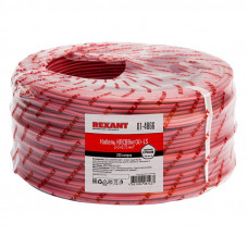 Кабель для пожарной сигнализации КПСВВнг(А)-LS 2x2x0,75мм², бухта 200м REXANT