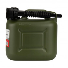 Канистра для ГСМ и технических жидкостей, вертикальная, 5л, пластиковая, усиленная REXANT