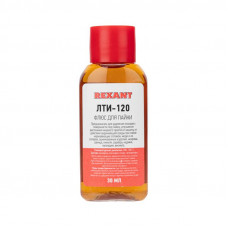 Флюс для пайки, ЛТИ-120, 30мл, блистер REXANT