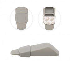 Ограничитель-стоппер для двери, с держателем (2 шт/уп)  HALSA