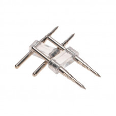 L - коннектор для одностороннего Гибкого Неона 8х16мм (цена за 1 шт.)