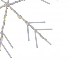 Гирлянда Светодиодный занавес из росы с фигурами Снежинок БЕЛЫЙ IP20 USB + пульт управления NEON-NIGHT