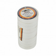 Изолента ПВХ 0,13х15мм, 20м, белая KRANZ