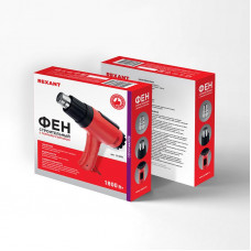 Фен строительный REXANT, 230 В/1800 Вт 'MASTER' с терморегулятором