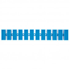 Клеммная винтовая колодка KВ-25 10-25, ток 60 A, полипропилен синий REXANT (10 шт./уп.)