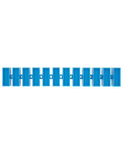 Клеммная винтовая колодка KВ-25 10-25, ток 60 A, полипропилен синий REXANT (10 шт./уп.)