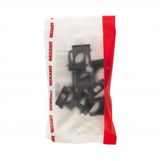 Крепеж-клипса для трубы ø20мм черная (10 шт/уп) REXANT