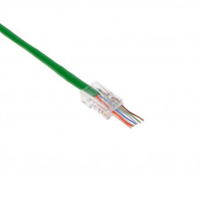 Разъем cквозной RJ-45(8P8C) под витую пару, UTP, CAT 5e REXANT
