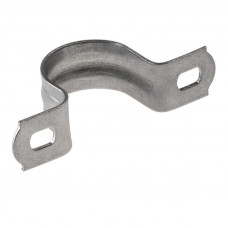 Скоба СМД 19-20 двухлапковая для металлорукава ø 15 мм (100 шт/уп) REXANT