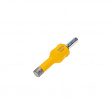 Коронка алмазная профессиональная по керамограниту и железобетону М14, вакуумное спекание, 12мм, для УШМ KRANZ