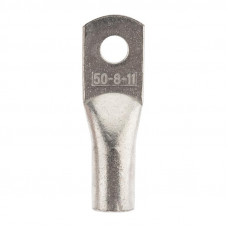 Наконечник медный луженый ТМЛ 50–8–11 (50мм² - Ø8мм) ГОСТ 7386-80 (в упак. 5 шт.) REXANT