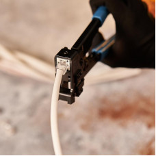 Кримпер HT-808 PROFI для обжима торцевой 8P8C REXANT