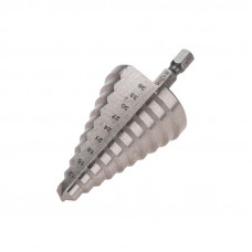 Сверло по металлу ступенчатое 9,0-36,0мм, 110мм, 62 HRC KRANZ