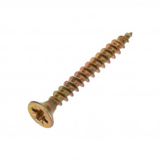 Саморез универсальный 3,5х30 мм, желтый цинк, упаковка поставщика (16000 шт/уп) KRANZ