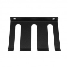 Держатель для хранения шампуров, настенный, черный СОКОЛ