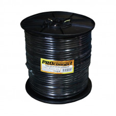 Кабель КВК-П-2 +2x0,75 мм² (Cu/CCA) (96) черный, 200 м, PROconnect