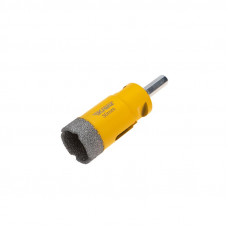 Коронка алмазная профессиональная по керамограниту и железобетону М14, вакуумное спекание, 30мм, для УШМ KRANZ