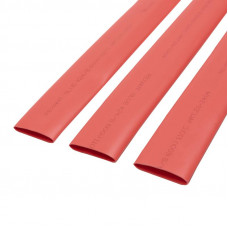 Трубка термоусаживаемая СТТК (3:1) двустенная клеевая 24,0/8,0мм, красная, упаковка 5 шт. по 1м REXANT