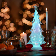 Фигура на подставке Елочка со звездой 37 см