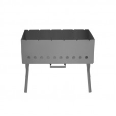 Мангал-дипломат 400х250х145мм, с 6 шампурами, в чехле СОКОЛ