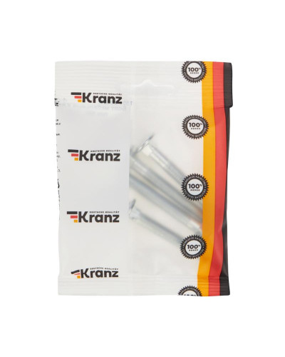 Болт мебельный DIN 603, 8,0х60мм, пакет (4 шт/уп) KRANZ