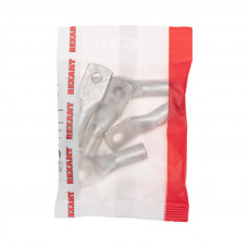 Наконечник медный луженый ТМЛ 50–8–11 (50мм² - Ø8мм) ГОСТ 7386-80 (в упак. 5 шт.) REXANT