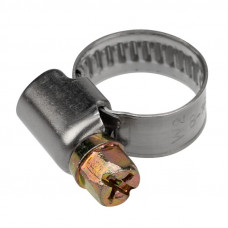 Хомут червячный  8-12-0,7 мм, (упак. 50 шт)  REXANT