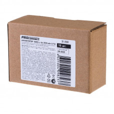 Аккумулятор Li-ion 18650, 3,7В, 2000мАч, без платы защиты, плоский контакт, 10 шт, коробка PROconnect