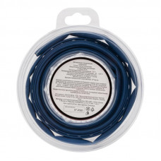 Трубка термоусаживаемая ТУТ нг 5,0/2,5мм, синяя, ролик 2,44м REXANT