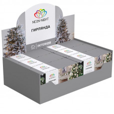 Гирлянда Твинкл-Лайт 15 м, прозрачный ПВХ, 120 LED, белое свечение NEON-NIGHT