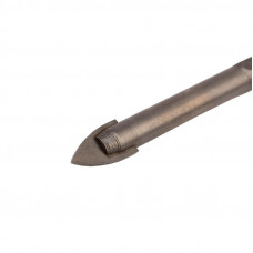 Сверло по стеклу и керамике 8 мм, 2 грани, шестигранный хвостовик Kranz