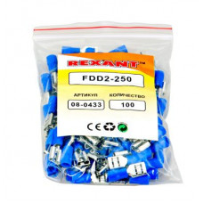 Клемма плоская изолированная РПи-м 2.5-(6.3)/РпИм 2-250 гнездо 6.6 мм 1.5-2.5 мм² REXANT