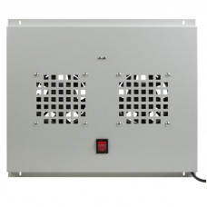 Модуль вентиляторный потолочный с 2-мя вентиляторами, без термостата, для шкафов серии Standart с глубиной 600мм REXANT