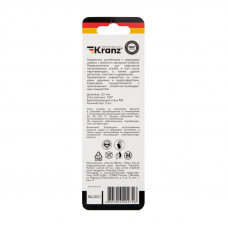 Сверло по металлу 3,5х70х39мм «Стандарт+» (P6M5 M-2) DIN 338, 2 шт. в блистере KRANZ