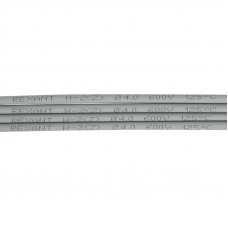 Трубка термоусаживаемая ТУТ нг 4,0/2,0мм, серая, упаковка 50 шт. по 1м REXANT