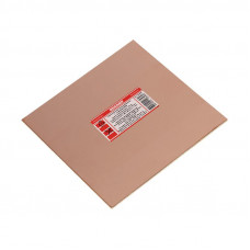 Стеклотекстолит 1-сторонний 200x200x1.5 мм 35/00 (35 мкм) REXANT