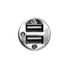 Зарядное устройство в прикуриватель REXANT 2 x USB, 1000+2100mA, черное