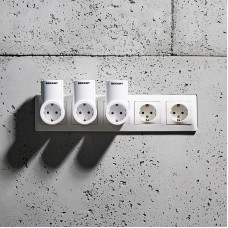 Радиоуправляемая  розетка c пультом RX-003 (один пульт, три розетки) 10А/30м REXANT