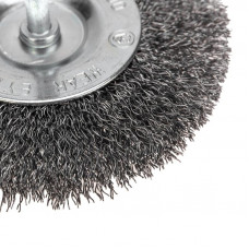 Щетка дисковая для дрели, витая стальная проволока, 100мм KRANZ