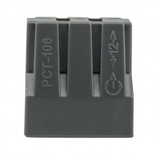 Экспресс-клемма с пастой СМК 773-306, 6-проводная до 2,5 мм², серая (50 шт/уп) REXANT