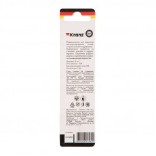 Сверло по металлу 6,0х93х57мм (HSS), DIN 338, 1 шт. в упаковке KRANZ