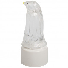 Фигура светодиодная на подставке Пингвин Кристалл, RGB