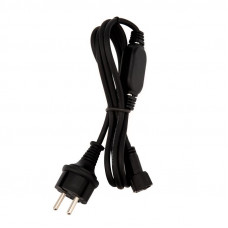 Блок питания для уличных гирлянд 230В, 3А, черный каучук, IP67 NEON-NIGHT