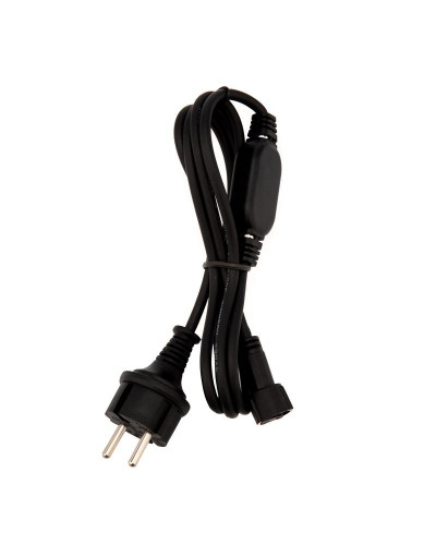 Блок питания для уличных гирлянд 230В, 3А, черный каучук, IP67 NEON-NIGHT