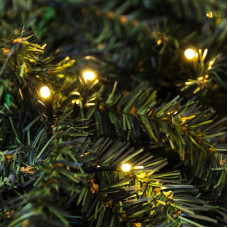 Еловый шлейф 2,7м, диаметр 41см, теплое белое свечение 80 LED NEON-NIGHT