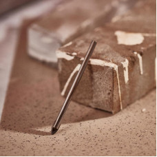 Сверло по стеклу и керамике 4 мм, 2 грани, цилиндр. хвостовик Kranz