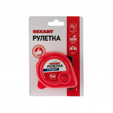 Рулетка измерительная Стандарт, 5м х 25мм REXANT