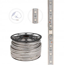 Лента светодиодная 220В, SMD5050, 60 LED/м, Синий, 13х8мм, IP67 NEON-NIGHT